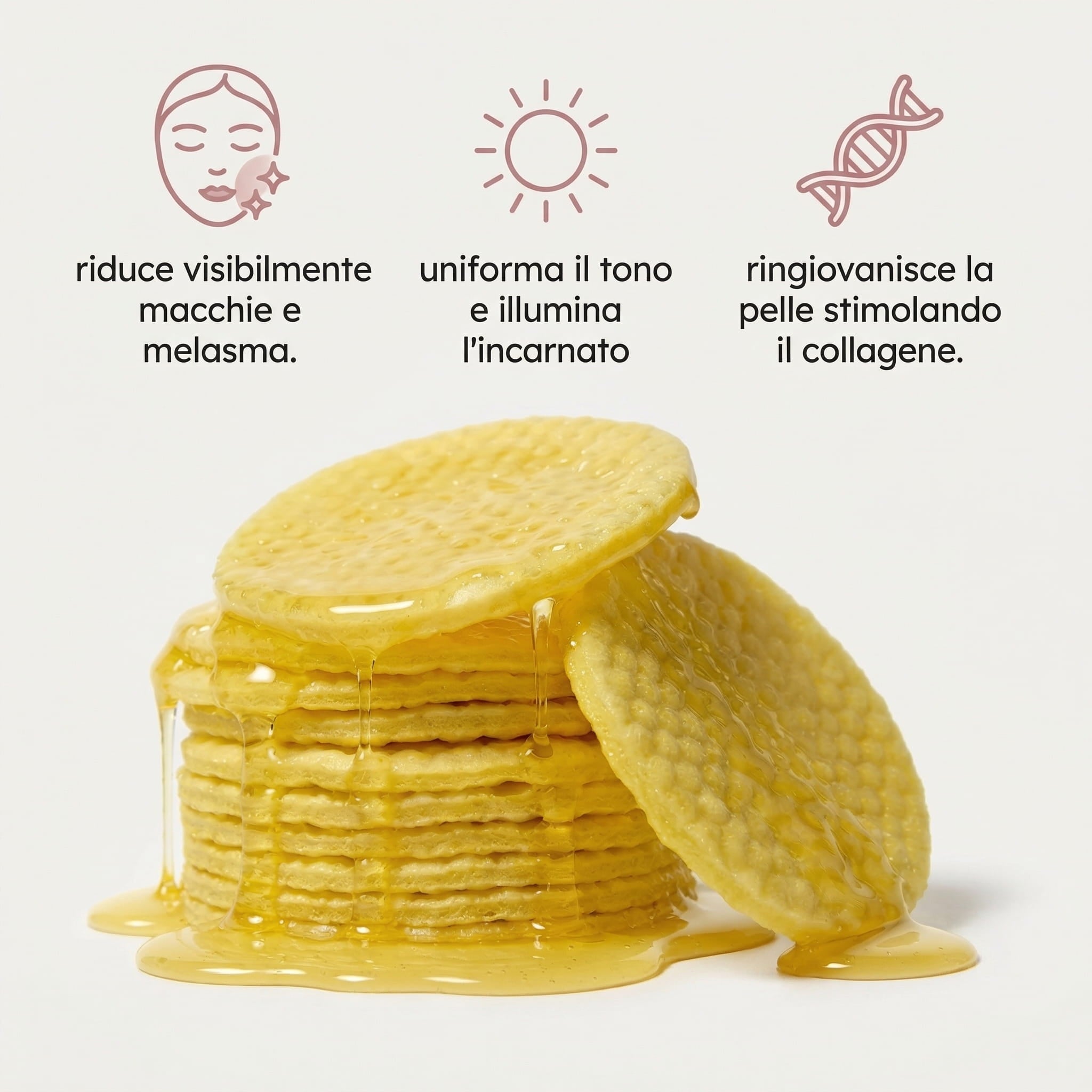 Pads Illuminanti Per Un Viso Uniforme e Giovane in 2 Settimane